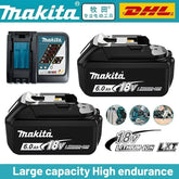 Makita Latest Upgraded BL1860 Rechargeable Battery 18V 6Ah Lithium for Makita 18V Battery BL1840 BL1850 BL1830 BL1860B LXT 400